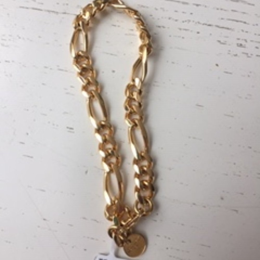 18k Gold over Bronze Bracelet